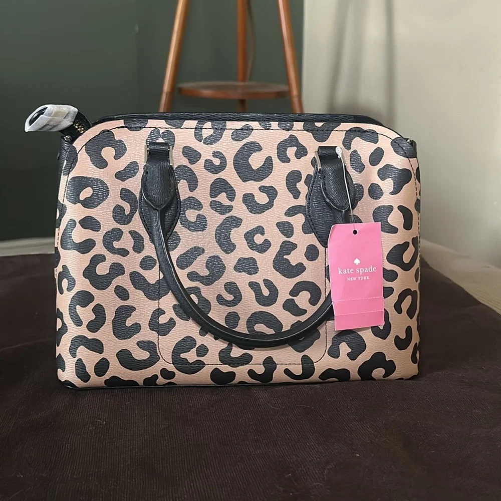 Kate Spade Leopard Satchel 🐆 - Picture 5 of 6